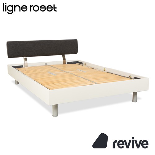 Ligne roset holz bett - roset, weiß